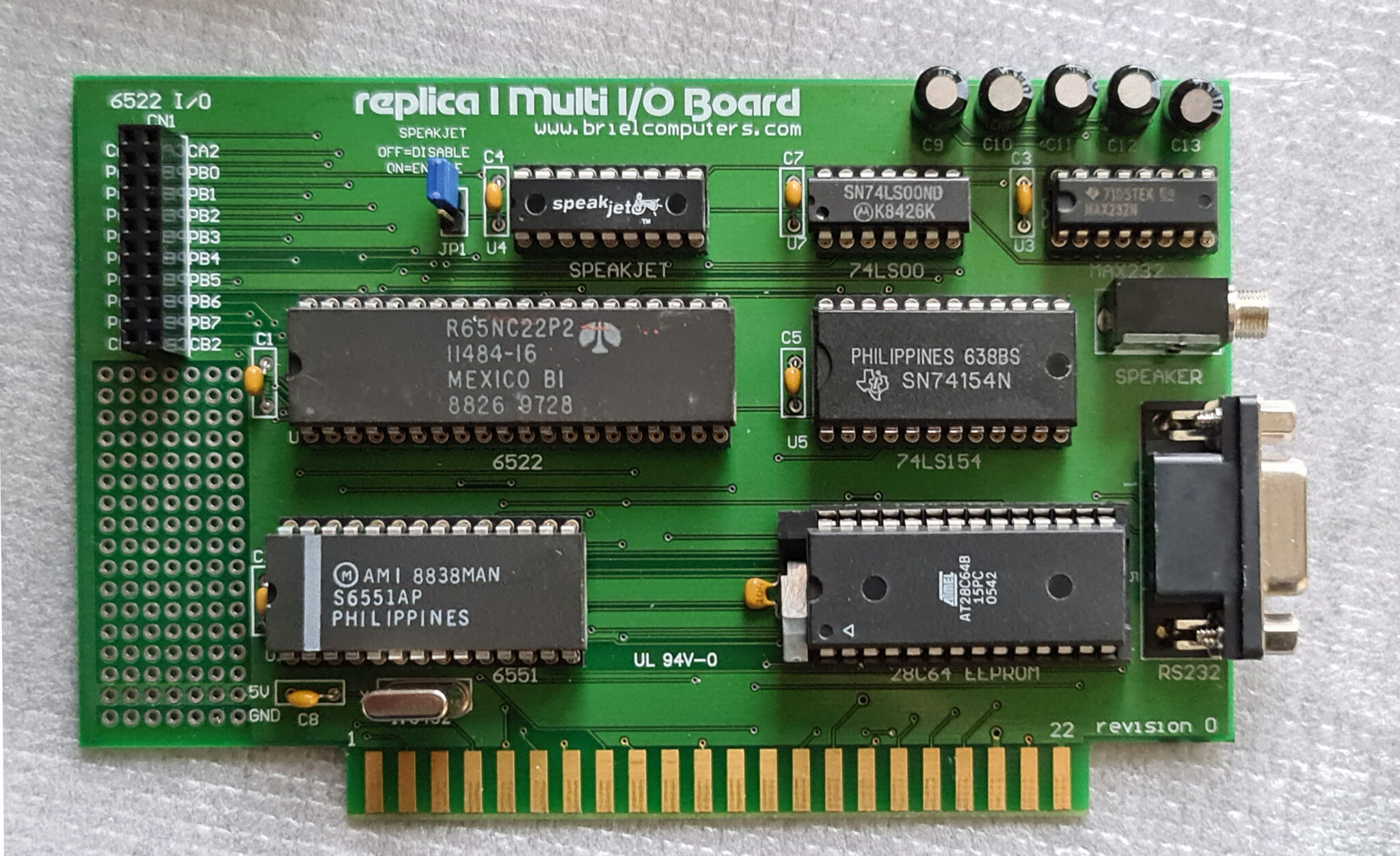 Replica 1 Multi I/O Board Retro Computing