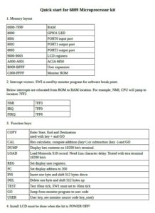 Retro IC Kit: Z80, 6502, 6809 CPUs With SRAM, EPROM, TMS9918 VDP & 6845 | Mexico